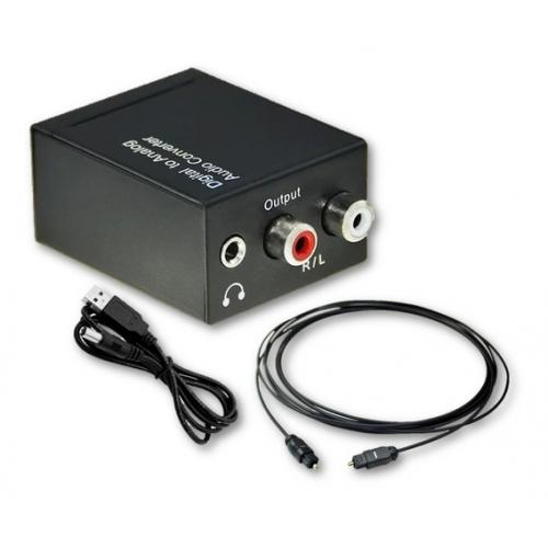 Montaña Abierto software Convertidor Audio Óptico Digital Toslink A Analogico Rca A077 - U$S 10,00